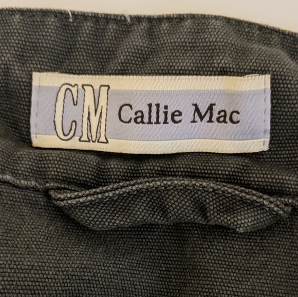 Callie Mac Boho Aztec Denim Jacket Size Medium - Picture 6 of 7